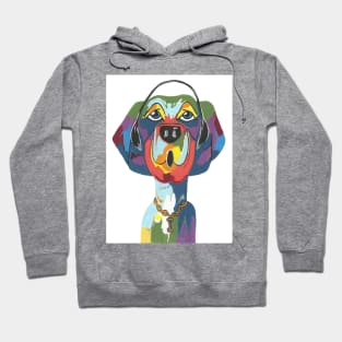 RAPPING Rover Dog Painting Hoodie